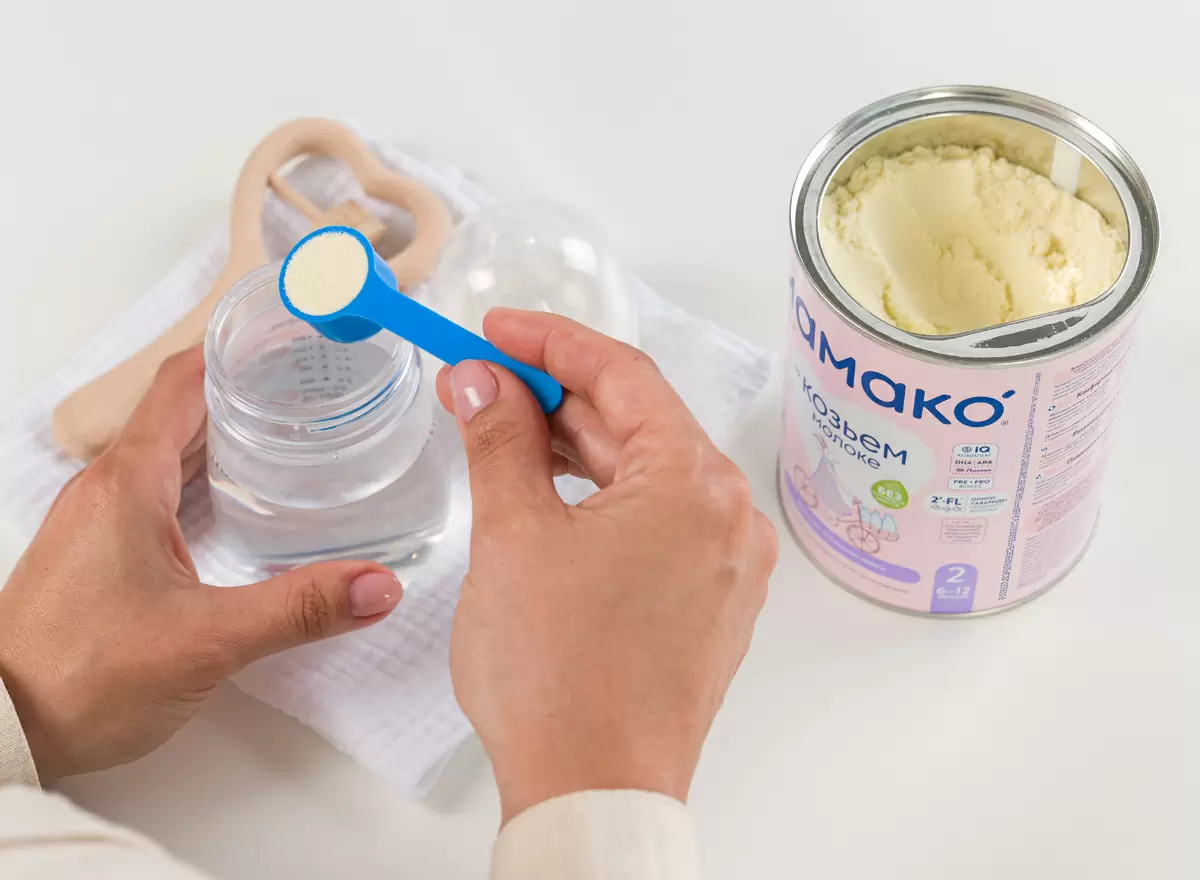 Как разводить детскую смесь