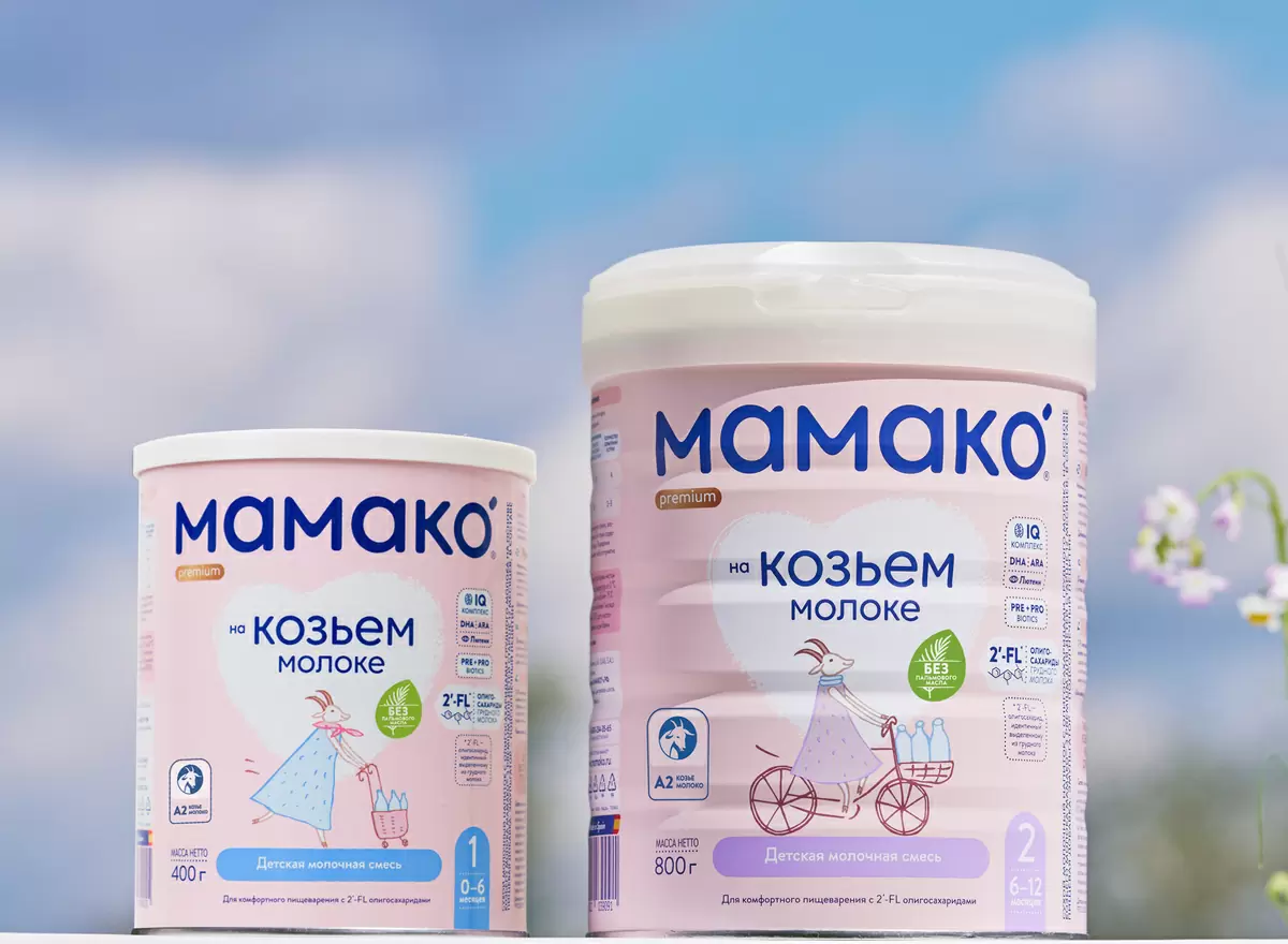 Как перевести ребенка с 1 на 2 формулу смеси МАМАКО<sup>®</sup> Premium