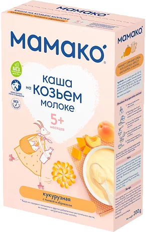 Кукурузная с тыквой и абрикосом